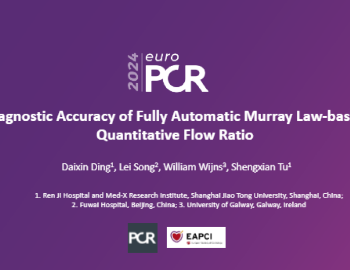 Diagnostic accuracy of fully automatic Murray law-based quantitative flow ratio